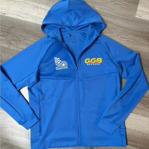 Blue GGB Runners Zip-Up Hoodie